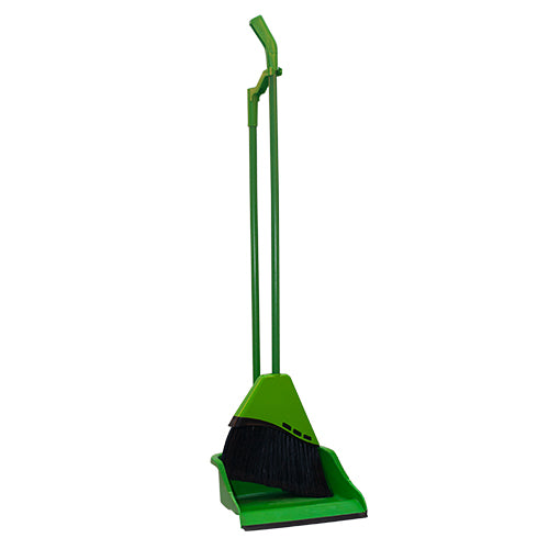 Antibacterial Dustpan and brush set with handle